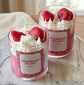 🍓 Strawberry Macaron Scented Candle