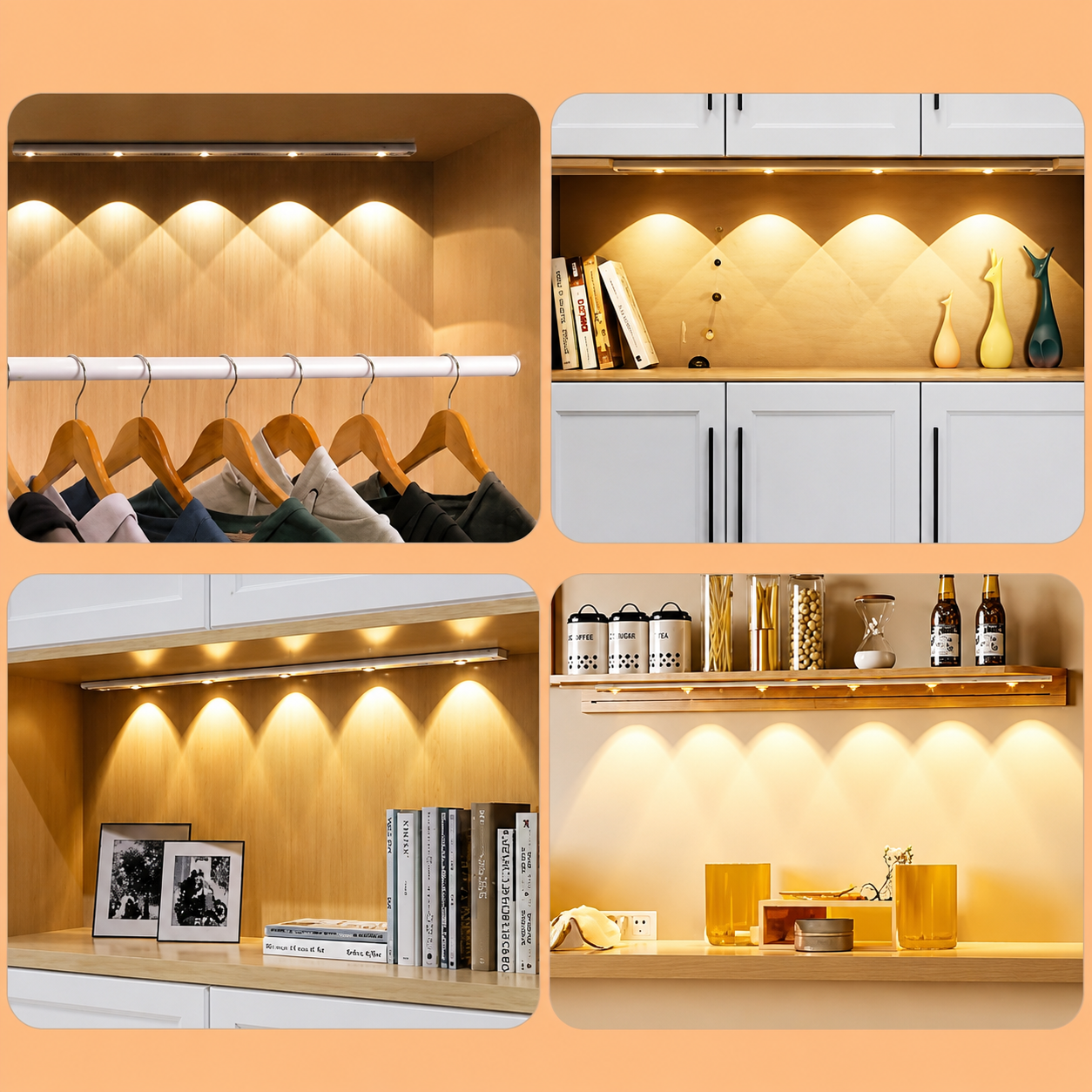 Designer Motion Sensor Wall Light – Smart LED Night Light