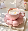 Pastel Bubble Ceramic Mug| Aesthetic Coffee & Tea Cup