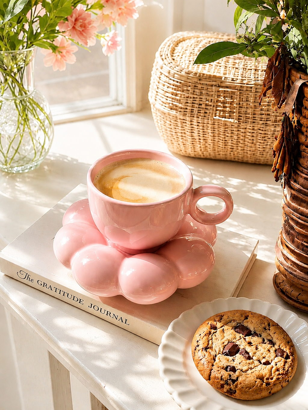 Pastel Bubble Ceramic Mug| Aesthetic Coffee & Tea Cup
