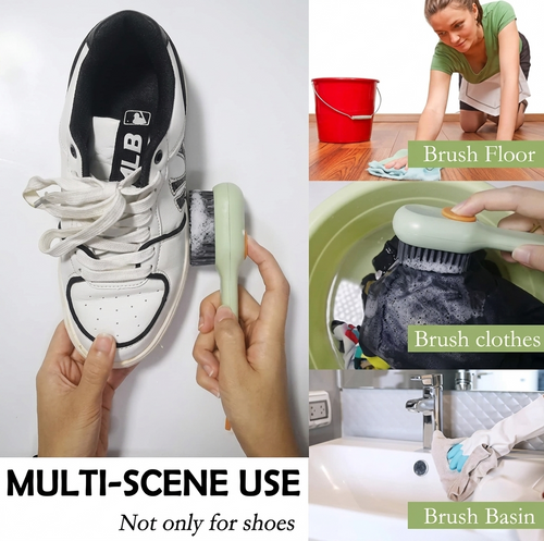 2-in-1 Liquid Dispensing Cleaning Brush