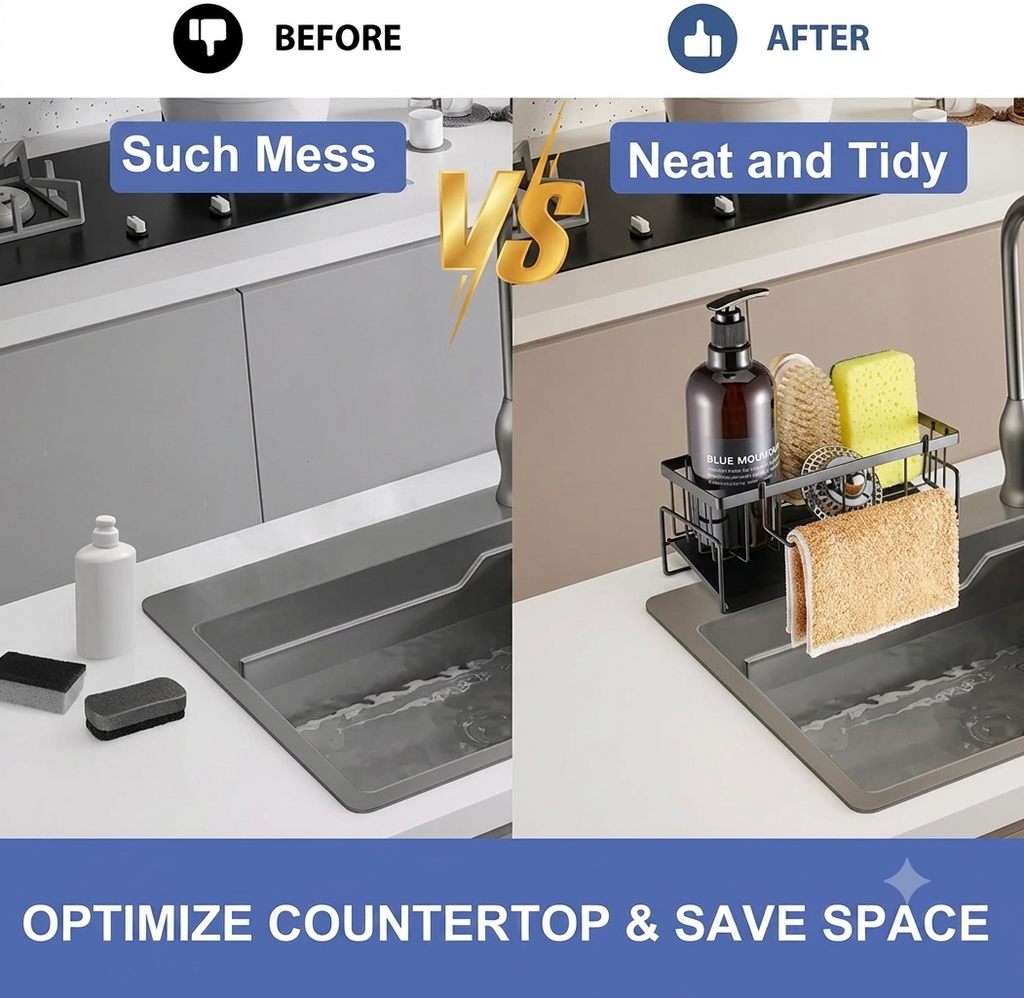 Rustproof Sink Organizer