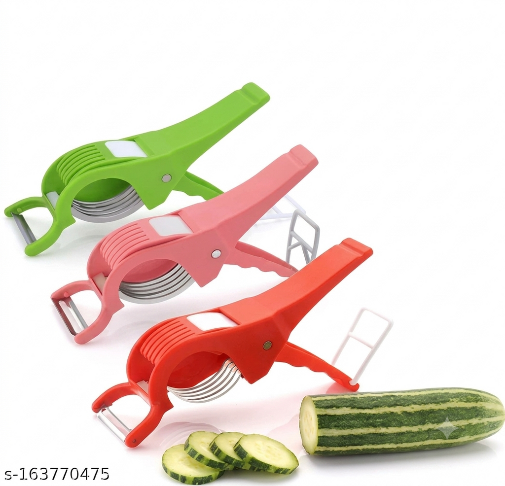 2-in-1 5-Blade Vegetable Cutter & Peeler