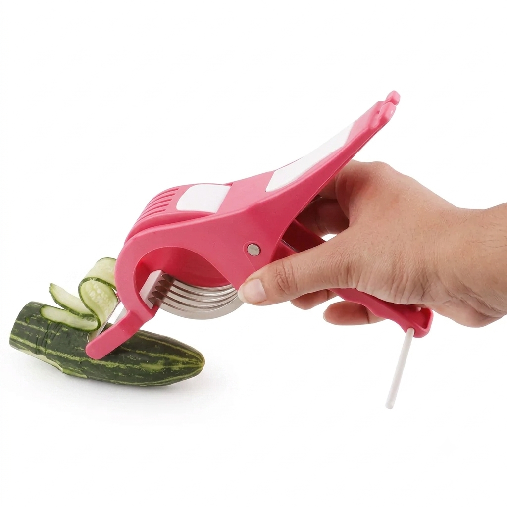 2-in-1 5-Blade Vegetable Cutter & Peeler